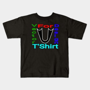 vector for t-shirt design Kids T-Shirt